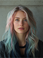 Imagem gerada com I.A - Curso de Midjourney em Português de Cortes de Cabelo